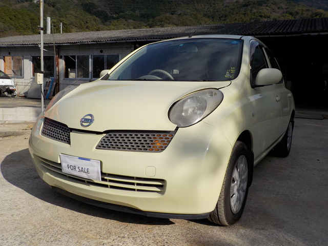 2004 Nissan March  : Exporting used cars, tractors & excavators from Japan