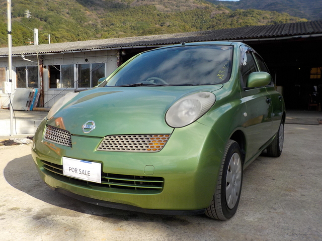 2004 NISSAN MARCH  : Exporting used cars, tractors & excavators from Japan