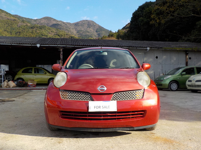 2004 Nissan March  : Exporting used cars, tractors & excavators from Japan