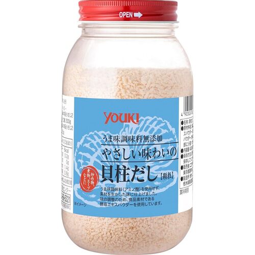 Yuuki Gentle-Flavored Scallop Dashi, 14.1 oz (400 g) Yuuki Gentle-Flavored Scallop Dashi, 14.1 oz (400 g)